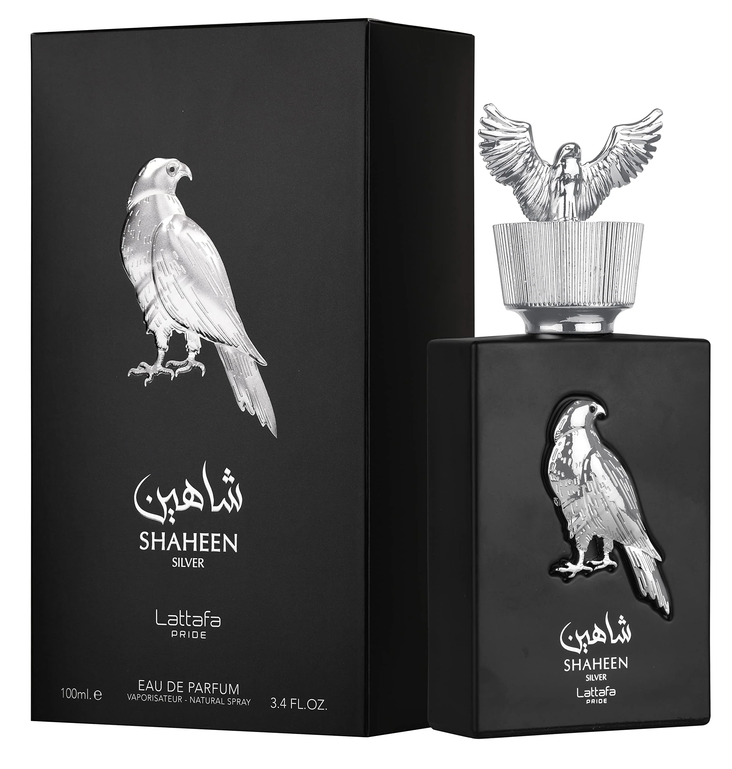 SHAHEEN SILVER MEN EDP - 100ML BY LATTAFA