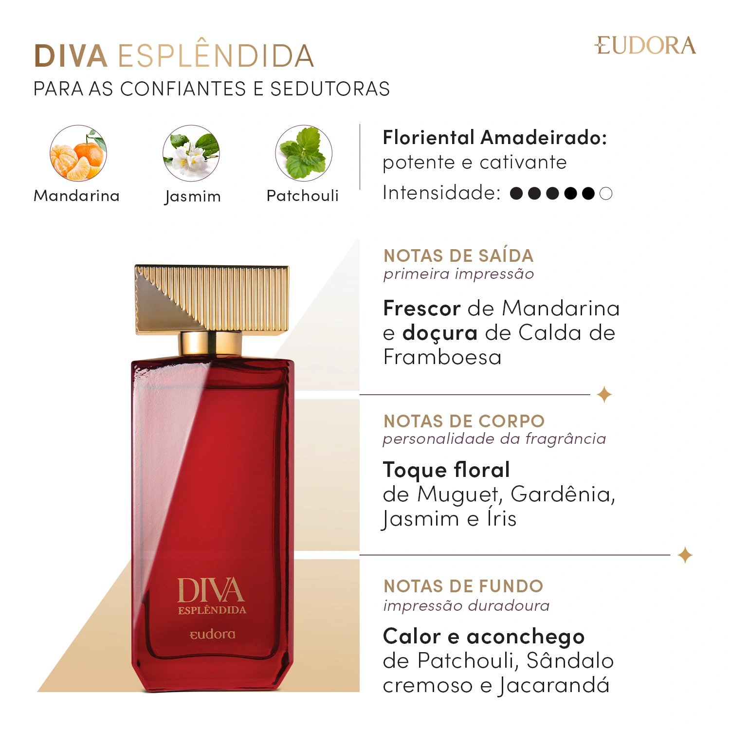 Diva Esplêndida Desodorante Colônia 100ml - Imagem 2