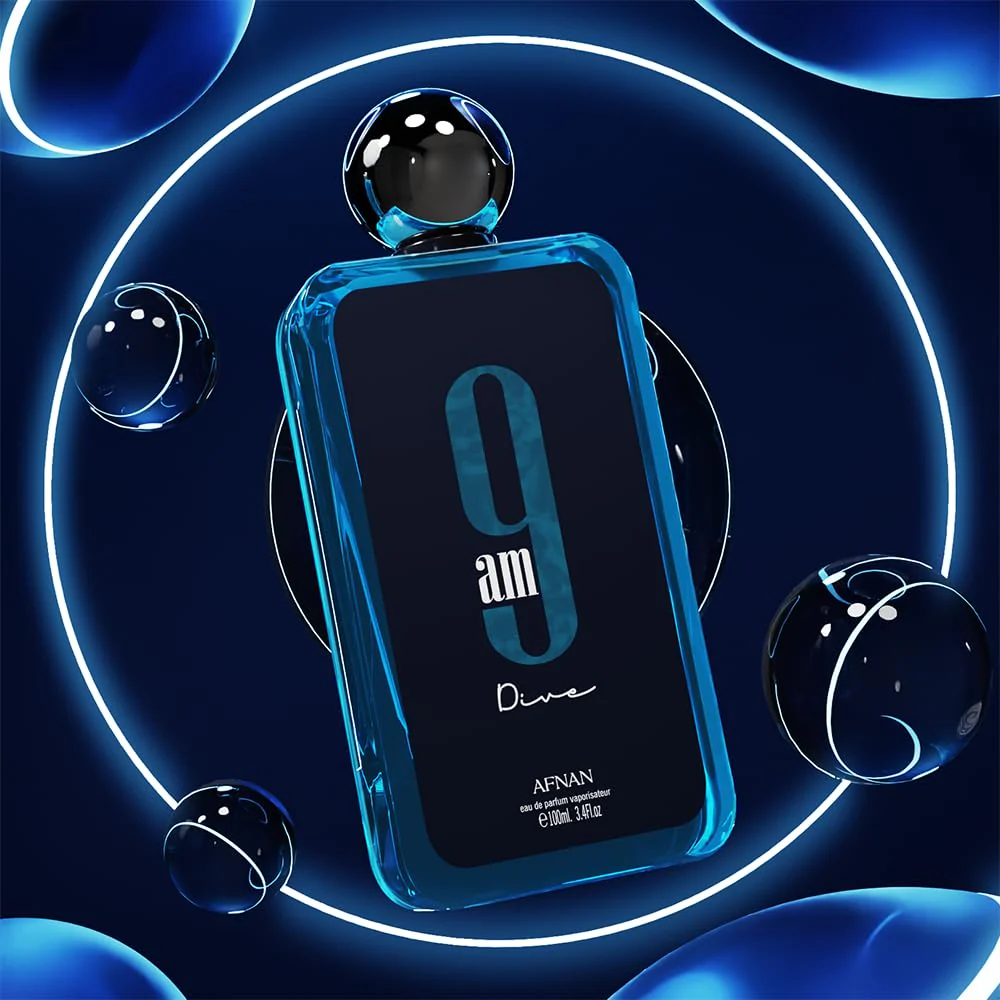 9AM DIVE EDP Men - 100MI By Afnan - Imagem 2