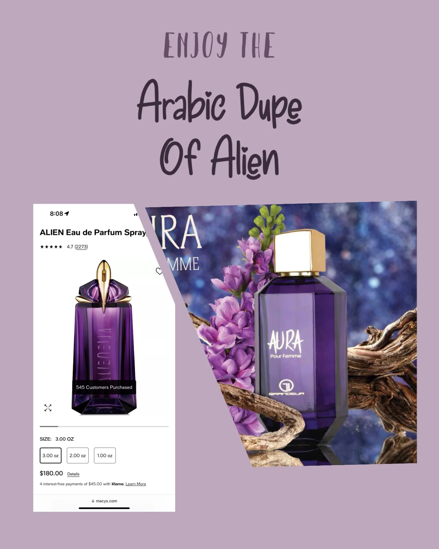 AURA POUR FEMME EDP - 100 ML BY GRANDEUR - Imagem 2