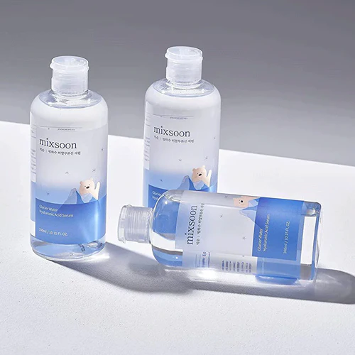 Glacier Water Hyaluronic Acid Serum 300ml Mixsoon - Imagem 3