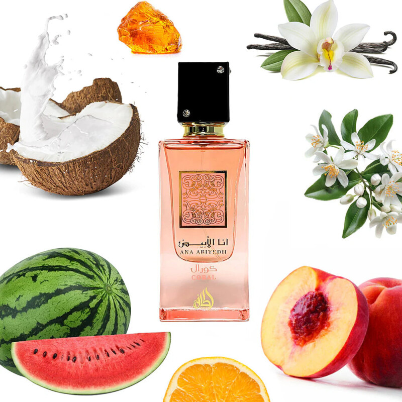 ANA ABIYEDH CORAL WOMEN EDP - 100ML by LATTAFA - Imagem 2