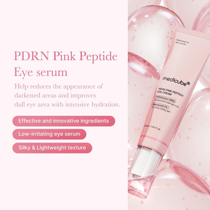 PDRN Pink Peptide Eye Cream Medicube - Imagem 3