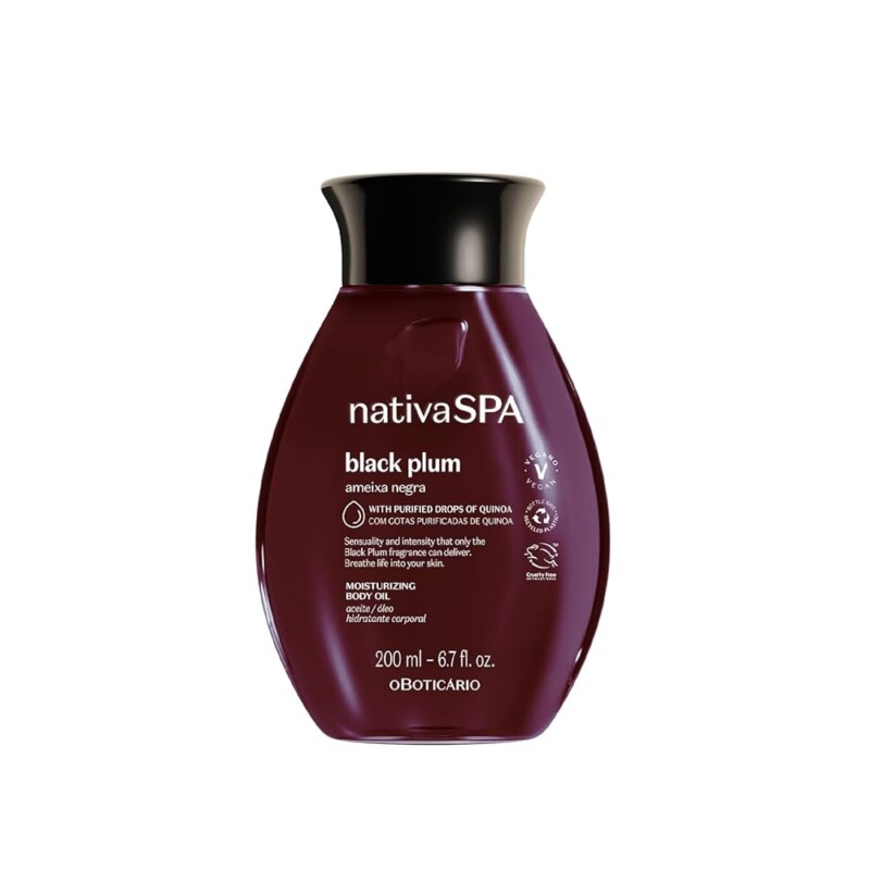 Nativa SPA Black Plum - Amexia Negra - Body Oil 200ml