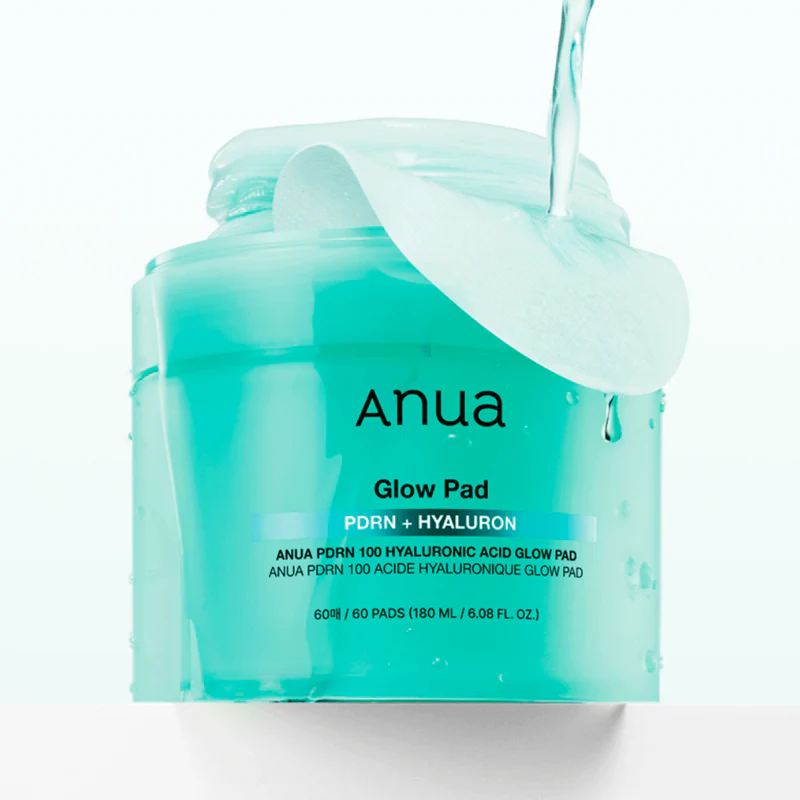 Anua PDRN + Hyaluronic Glow Pad 60 Pads - Imagem 2