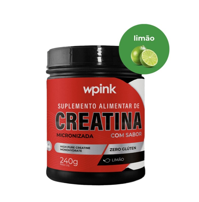 creatina de limão - 240g – wp