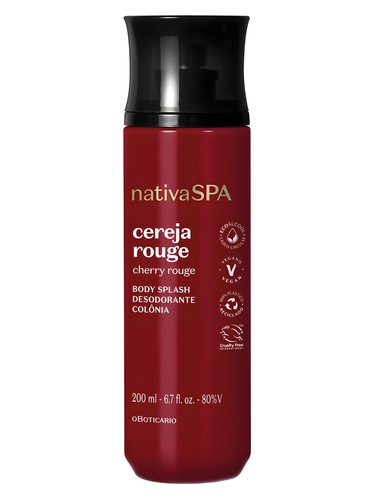Body Splash Cereja Rouge O Boticário 200ml