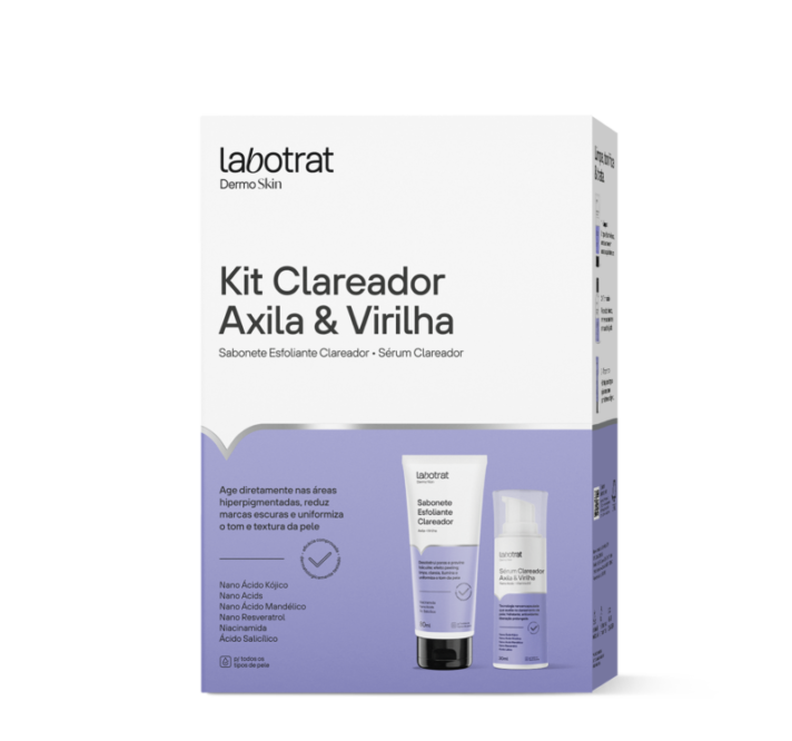 Kit Axila E Virilha Labotrat 110ml