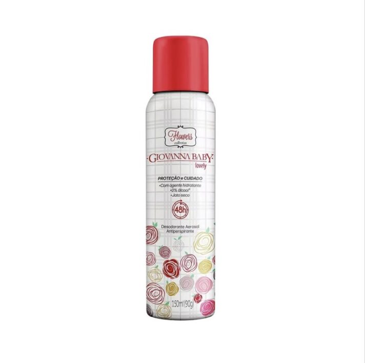 Giovanna Baby - Flowers - Lovely - Desodorante Antitranspirante Aerossol 150Ml