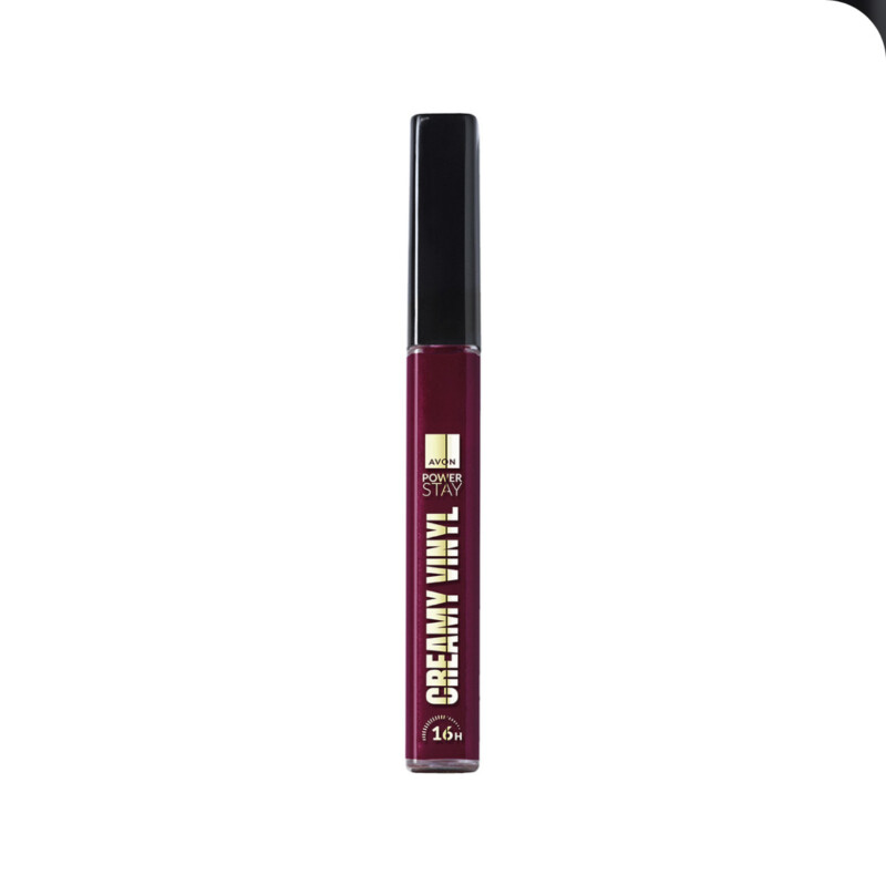 Avon Batom Líquido Creamy Vinyl 16h - Tô de Vinho