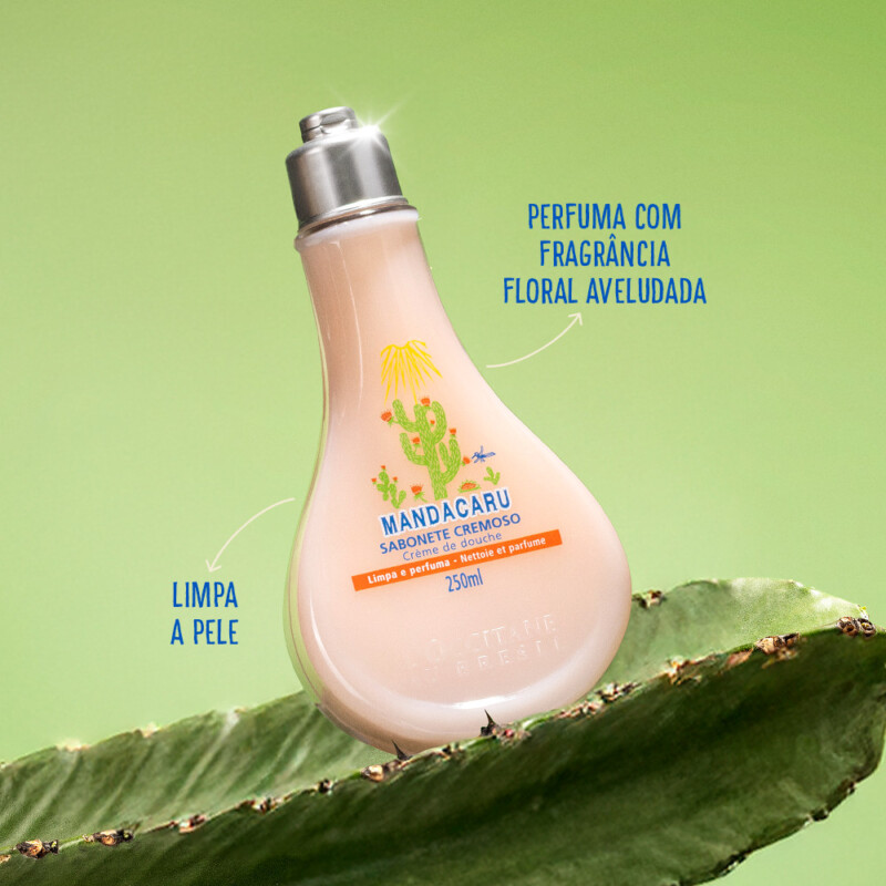 Sabonete Líquido Cremoso Mandacaru 250ml - Imagem 2
