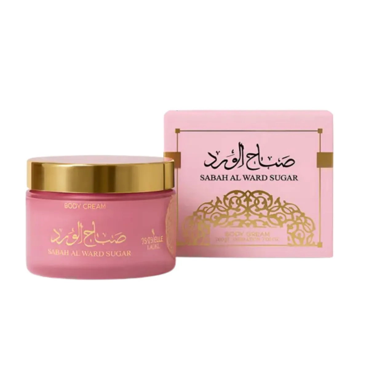 Pasta Sabah Al Ward Sugar Isabelle La Belle Hidratante Corporal Perfumado 200ml
