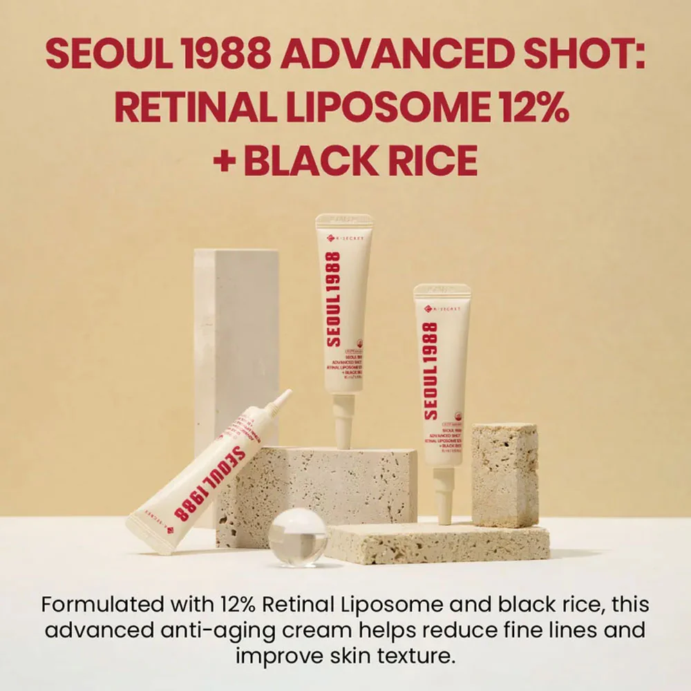 SEOUL 1988 ADVANCED SHOT: RETINAL LIPOSOME 12% + BLACK RICE - Imagem 2