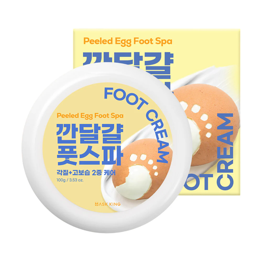 MASK KING Peeled Egg Foot Spa Foot Cream 100g