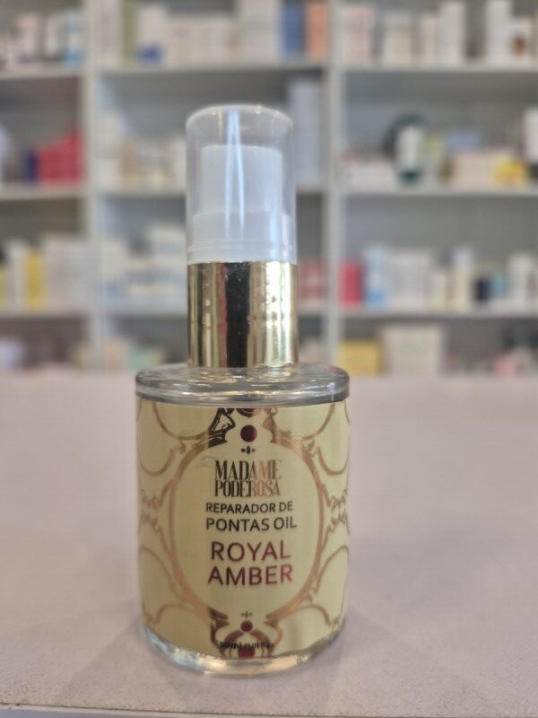 Reparador de pontas oil Royal Amber 30ml - Madame Poderosa