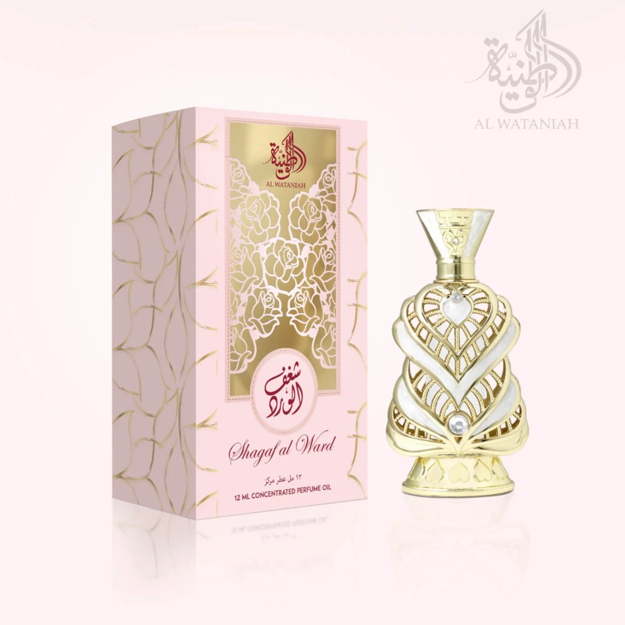 PURE CONCENTRATED OIL SHAGAF AL WARD 12ML by ALWATANIAH