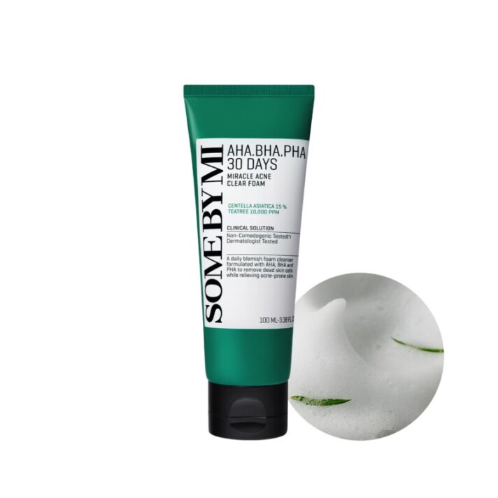 Some By Mi - AHA BHA PHA 30 Days  Miracle Acne Clear Foam